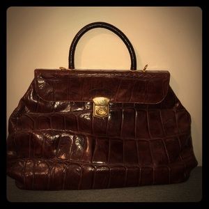 Vintage Picard Leather Handbag; Rare find